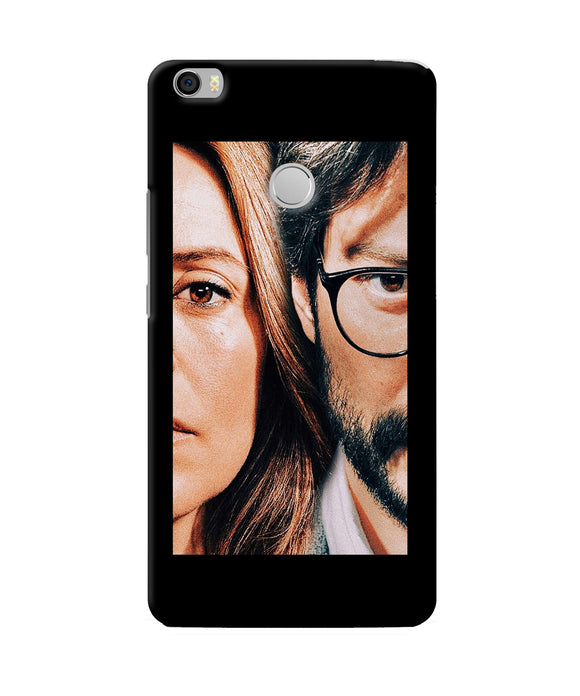 Money Heist Professor With Rachel Mi Max Back Cover