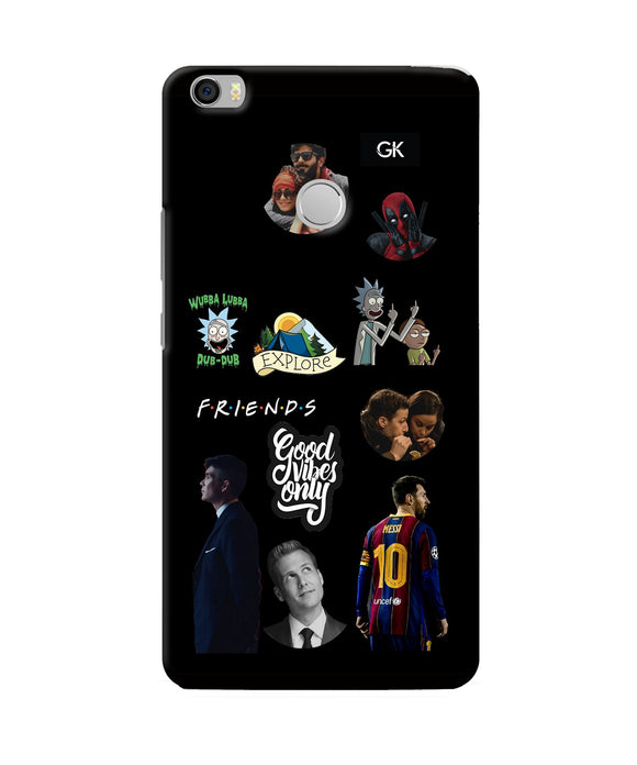 Positive Characters Mi Max Back Cover