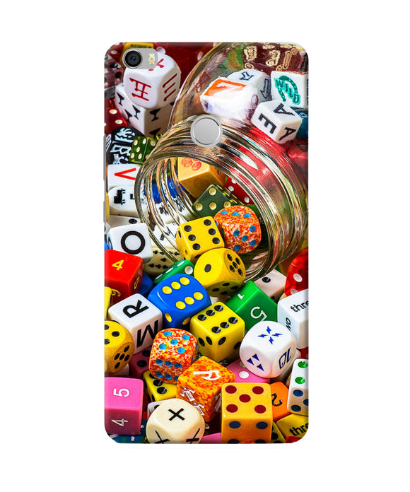 Colorful Dice Mi Max Back Cover
