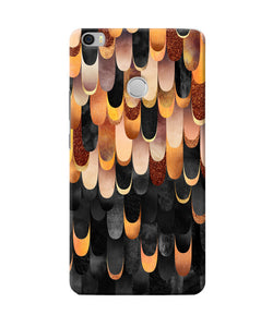 Abstract Wooden Rug Mi Max Back Cover