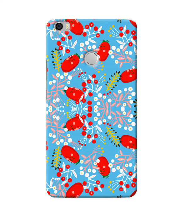 Small Red Animation Pattern Mi Max Back Cover