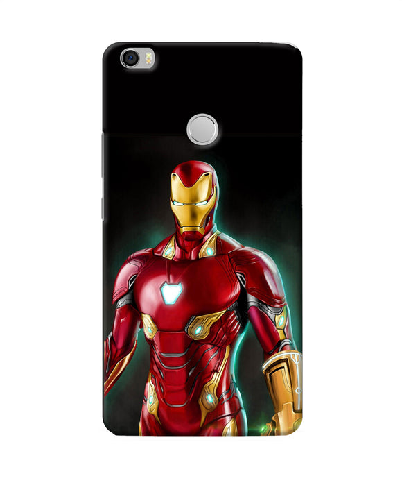 Ironman Suit Mi Max Back Cover