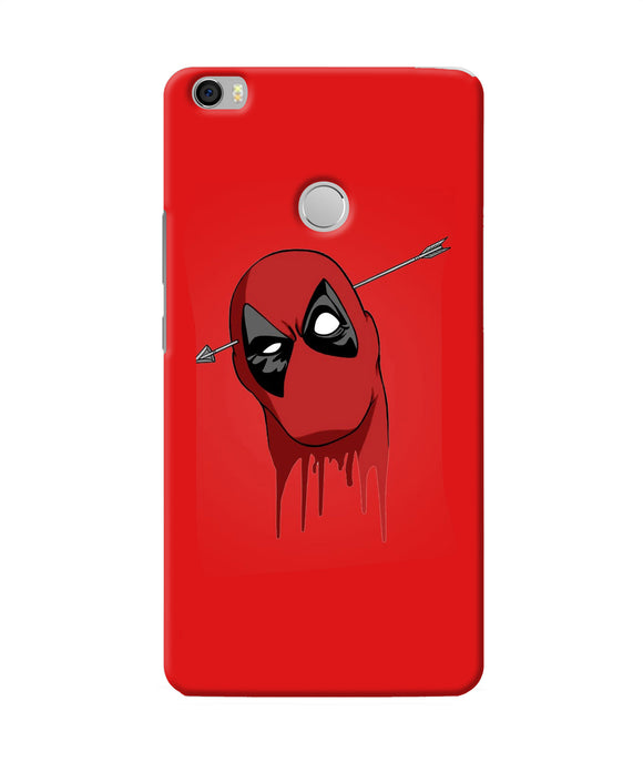 Funny Deadpool Mi Max Back Cover