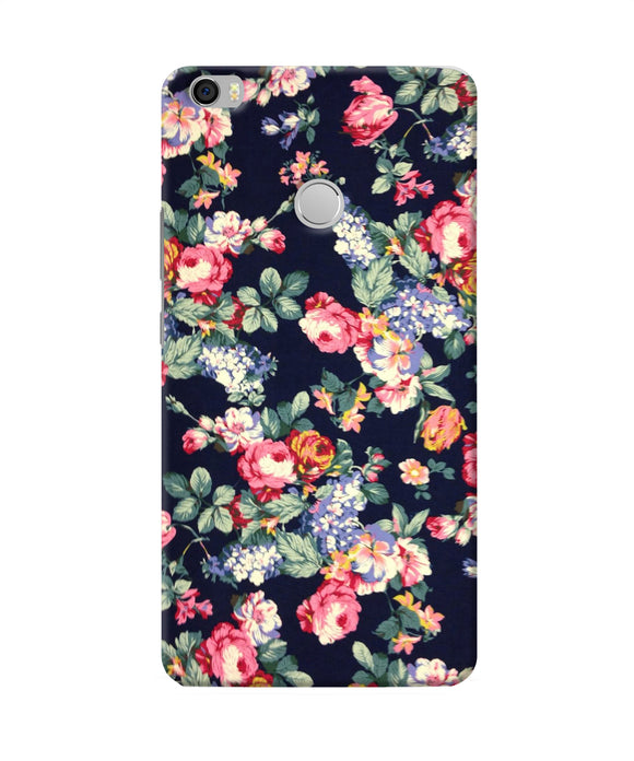 Natural Flower Print Mi Max Back Cover