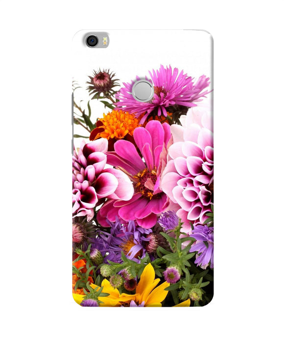 Natural Flowers Mi Max Back Cover