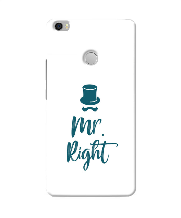 My Right Mi Max Back Cover