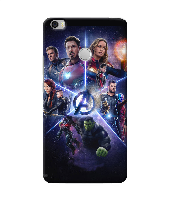 Avengers Super Hero Poster Mi Max Back Cover