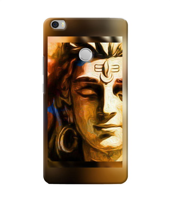 Shiva Painting Mi Max Back Cover