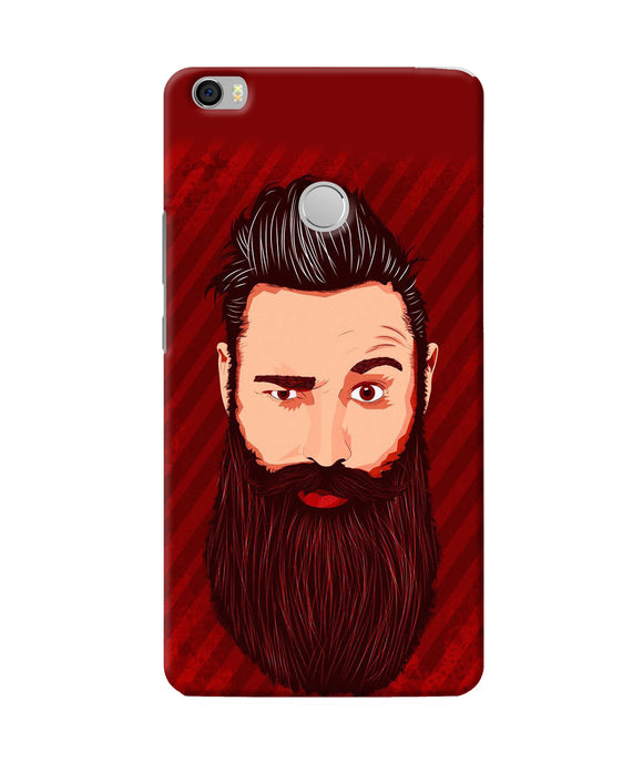 Beardo Character Mi Max Back Cover