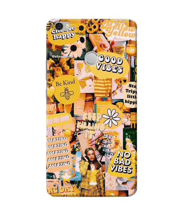 Good Vibes Poster Mi Max Back Cover