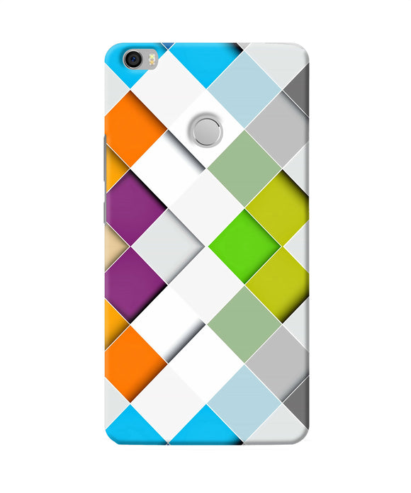 Abstract Color Box Mi Max Back Cover