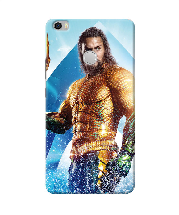 Aquaman Water Poster Mi Max Back Cover