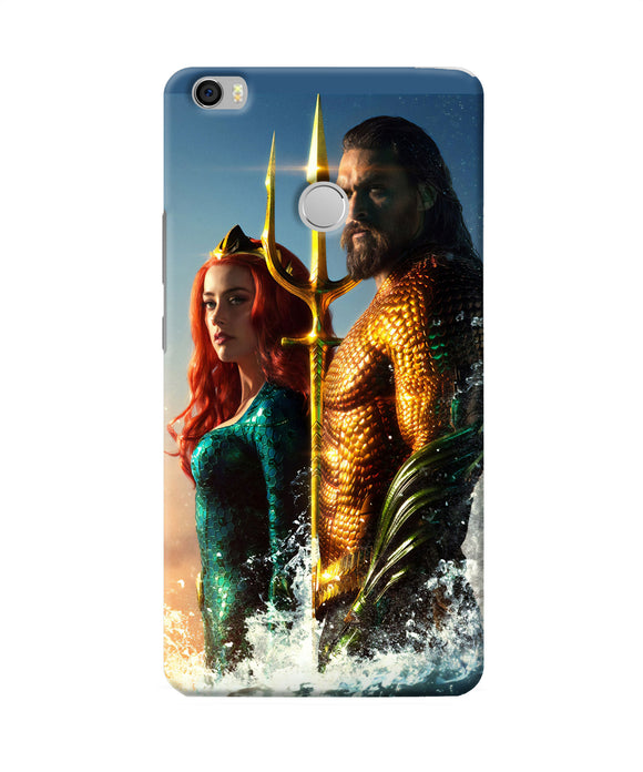 Aquaman Couple Mi Max Back Cover