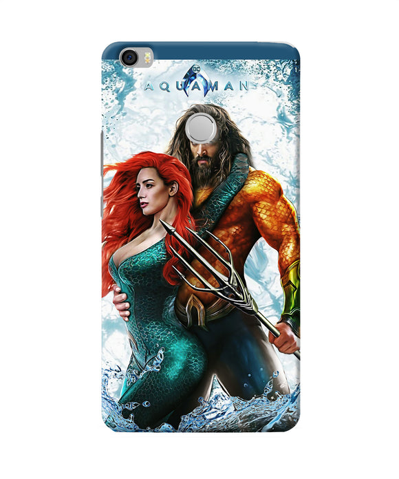 Aquaman Couple Water Mi Max Back Cover