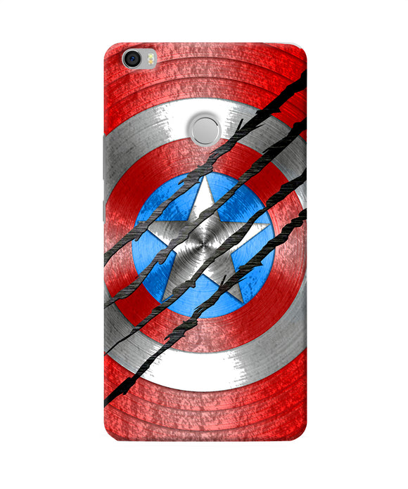 Scratch On Shield Mi Max Back Cover