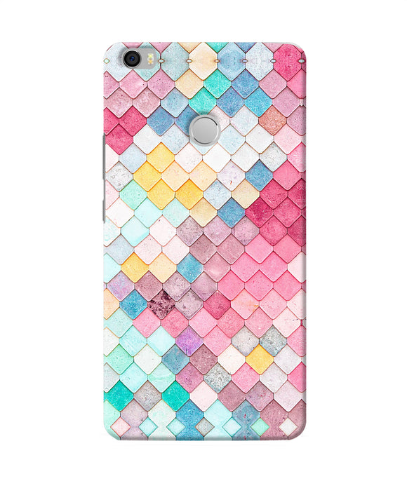 Colorful Fish Skin Mi Max Back Cover