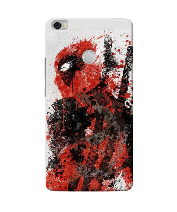 Deadpool Rugh Sketch Mi Max Back Cover