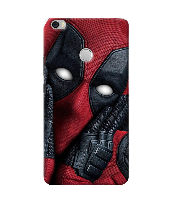 Thinking Deadpool Mi Max Back Cover