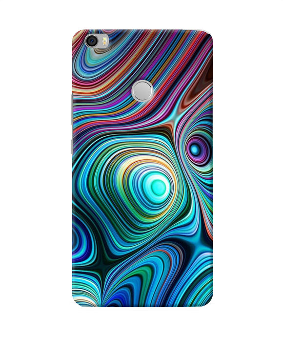 Abstract Coloful Waves Mi Max Back Cover