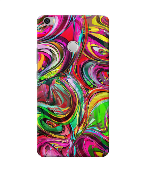 Abstract Colorful Ink Mi Max Back Cover