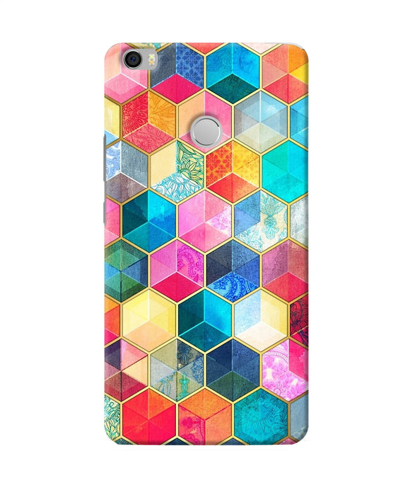Abstract Color Box Mi Max Back Cover