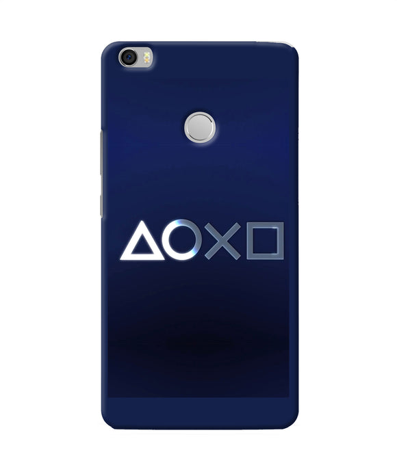 Aoxo Logo Mi Max Back Cover