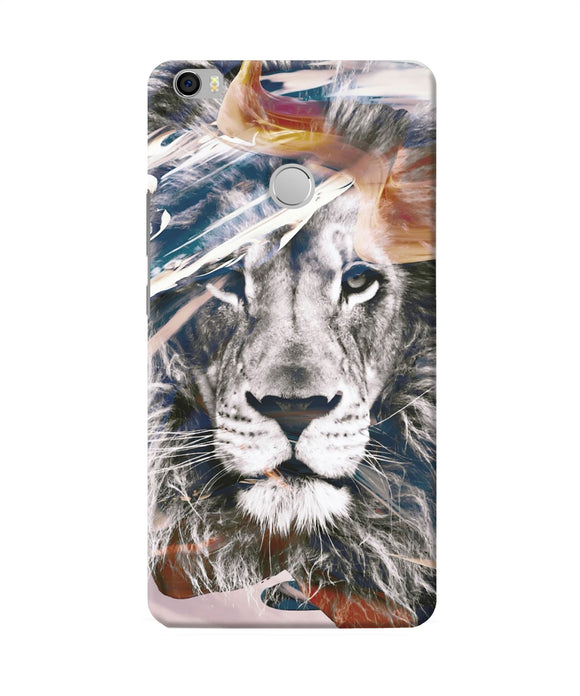 Lion Poster Mi Max Back Cover