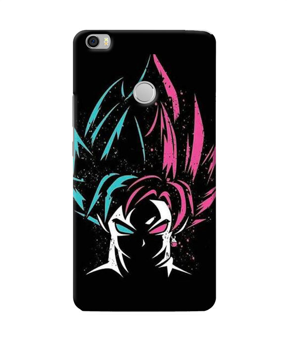 Vegeta Goku Mi Max Back Cover