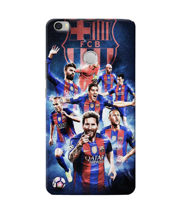 Messi Fcb Team Mi Max Back Cover