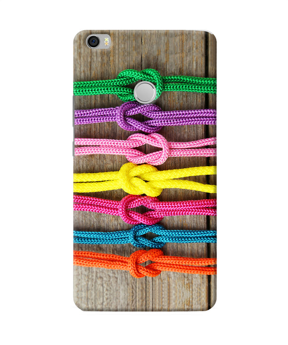 Colorful Shoelace Mi Max Back Cover