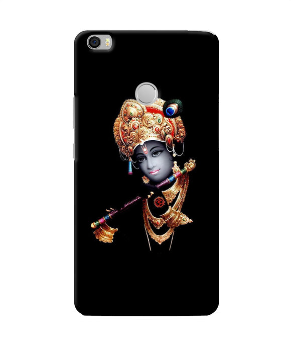 Lord Krishna With Fluet Mi Max Back Cover