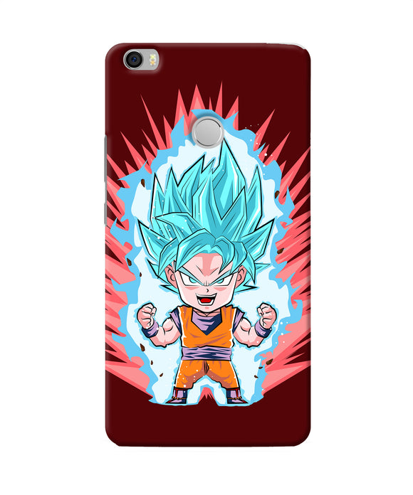 Goku Little Character Mi Max Back Cover
