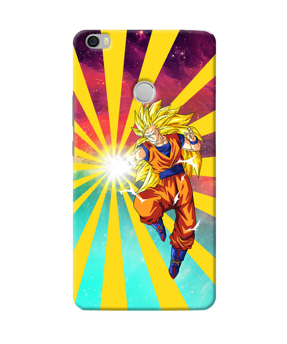 Goku Super Saiyan Mi Max Back Cover