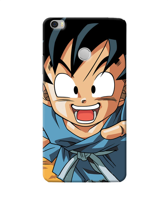 Goku Z Character Mi Max Back Cover