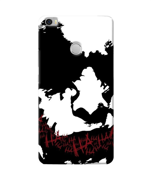 Black And White Joker Rugh Sketch Mi Max Back Cover