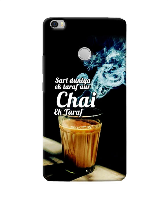 Chai Ek Taraf Quote Mi Max Back Cover