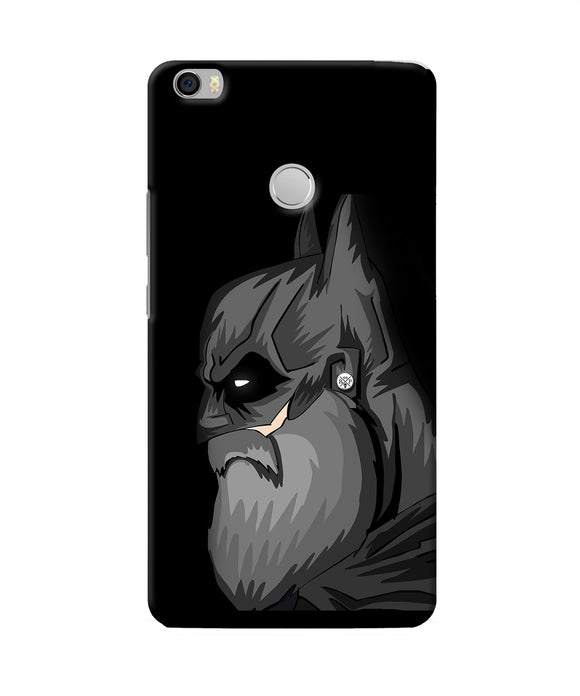 Batman With Beard Mi Max Back Cover