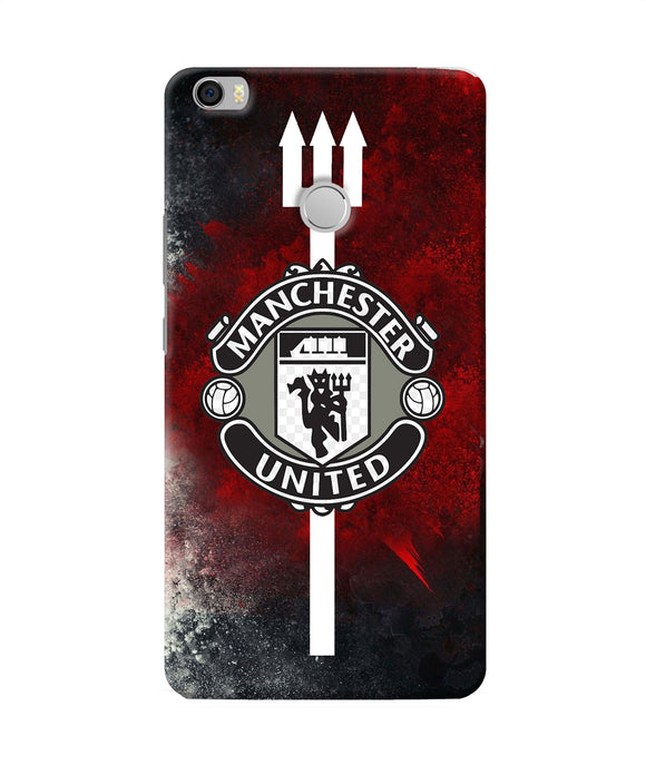 Manchester United Mi Max Back Cover