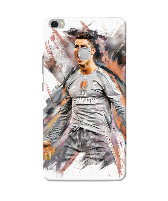 Ronaldo Poster Mi Max Back Cover