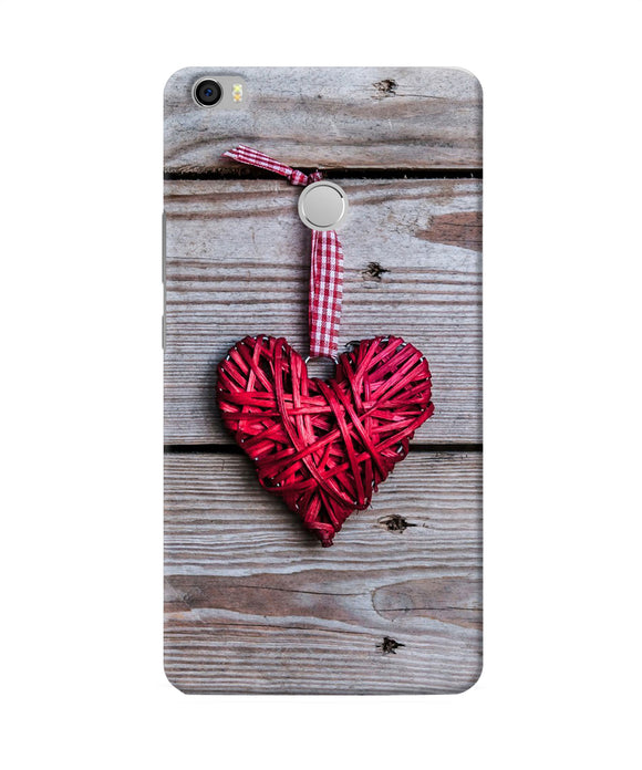 Lace Heart Mi Max Back Cover