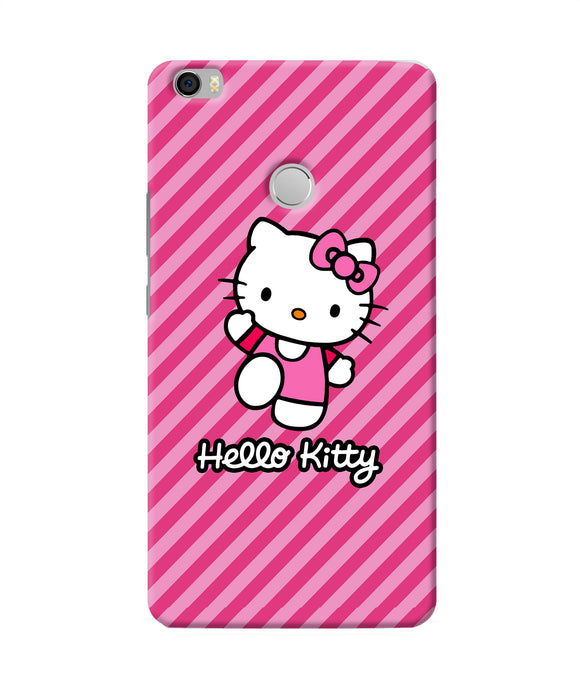 Hello Kitty Pink Mi Max Back Cover