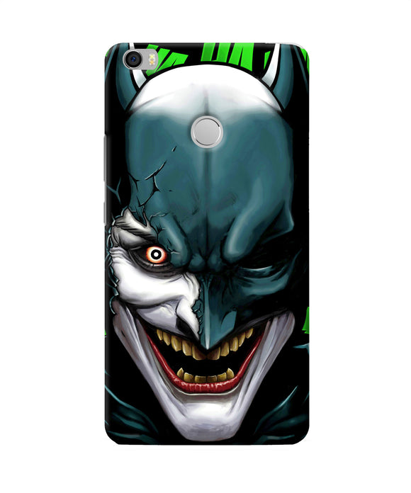 Batman Joker Smile Mi Max Back Cover