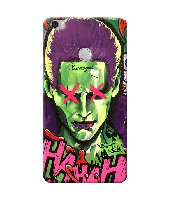 Damaged Joker Anim Mi Max Back Cover