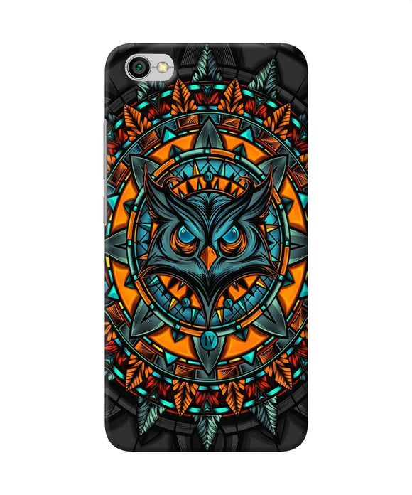 Angry Owl Art Redmi Y1 Lite Back Cover