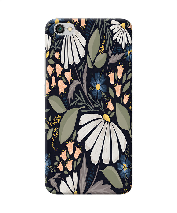 Flowers Art Redmi Y1 Lite Back Cover