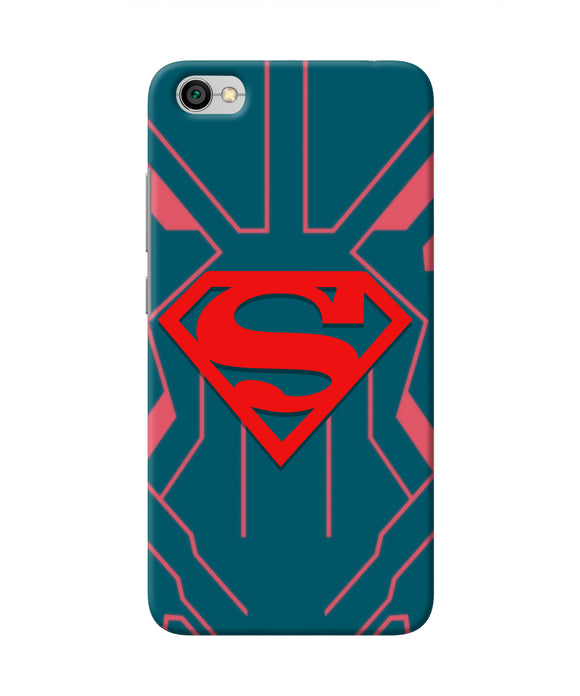 Superman Techno Redmi Y1 Lite Real 4D Back Cover