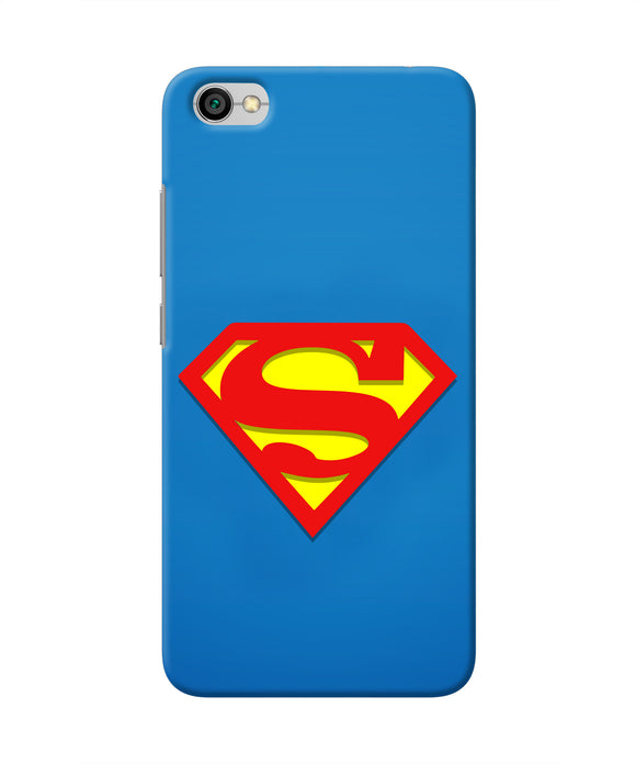 Superman Blue Redmi Y1 Lite Real 4D Back Cover