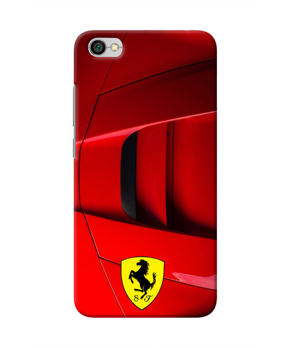 Ferrari Car Redmi Y1 Lite Real 4D Back Cover