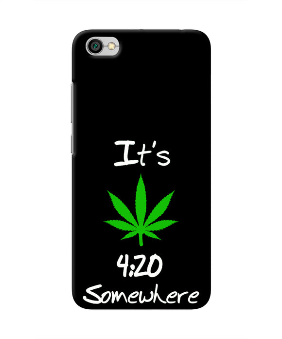 Weed Quote Redmi Y1 Lite Real 4D Back Cover