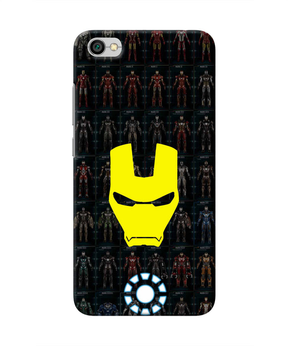 Iron Man Suit Redmi Y1 Lite Real 4D Back Cover